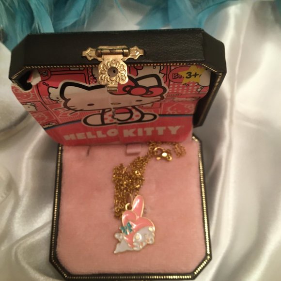 ADORABLE custom vintage  puff sleeve my meoldy corest and necklace set! - Picture 9 of 12